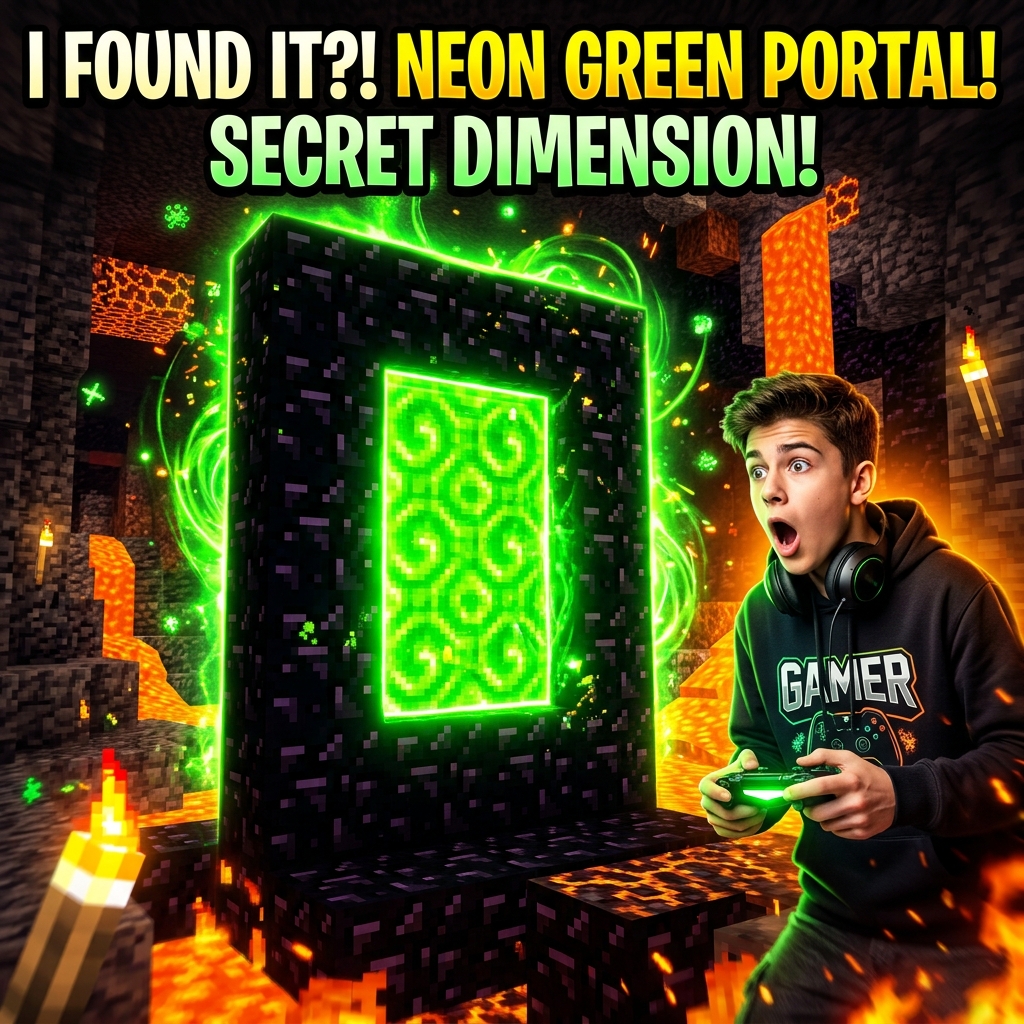 Minecraft Challenge Gaming Thumbnail